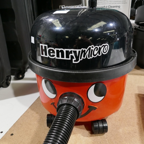 6179 - Henry Micro Hi-Flo Vacuum Cleaner - Model 900671/Hvr200M, Original RRP £139.99 + Vat *This Item Is S... 