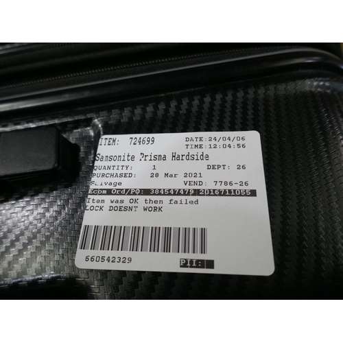 6196 - Samsonite Prisma Hardside Suitcase  *This Item Is Subject To Vat (327A-36)