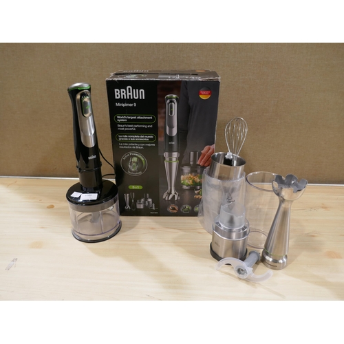 6209 - Braun Hand Blender - Model  Mq9138Xi *This Item Is Subject To Vat (327A-40)