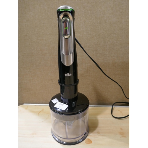 6209 - Braun Hand Blender - Model  Mq9138Xi *This Item Is Subject To Vat (327A-40)