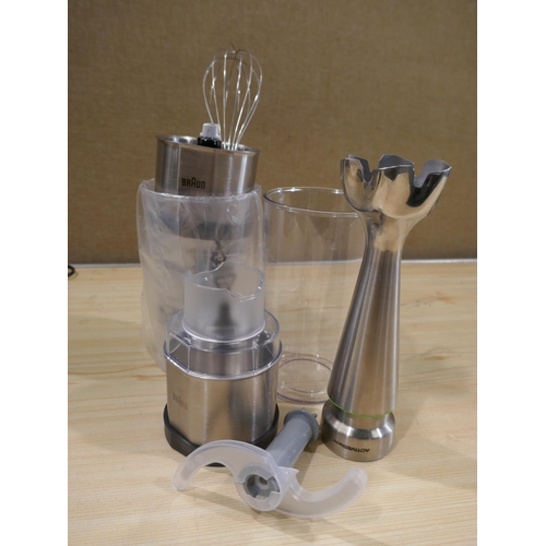 6209 - Braun Hand Blender - Model  Mq9138Xi *This Item Is Subject To Vat (327A-40)