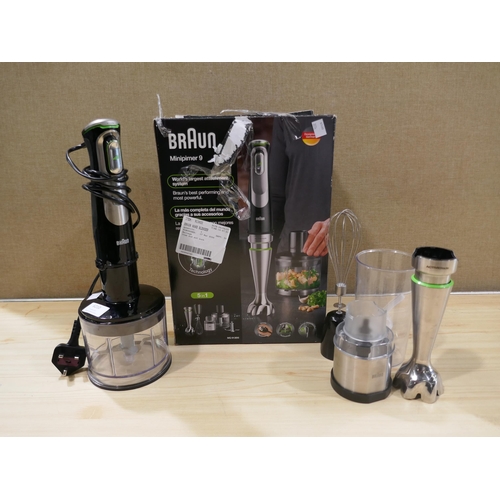 6210 - Braun Hand Blender - Model Mq9138Xi *This Item Is Subject To Vat (327A-39)