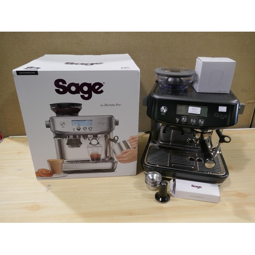 6211 - Sage Barista Pro Pump Coffee Machine - Model  Ses878Bst , Original RRP £283.33 + Vat *This Item Is S... 