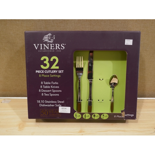 6214 - Henley Viners Cutlery Set - Incomplete *This Item Is Subject To Vat (327A-25)