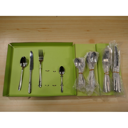 6216 - Henley Viners Cutlery Set - Incomplete *This Item Is Subject To Vat (327A-27)