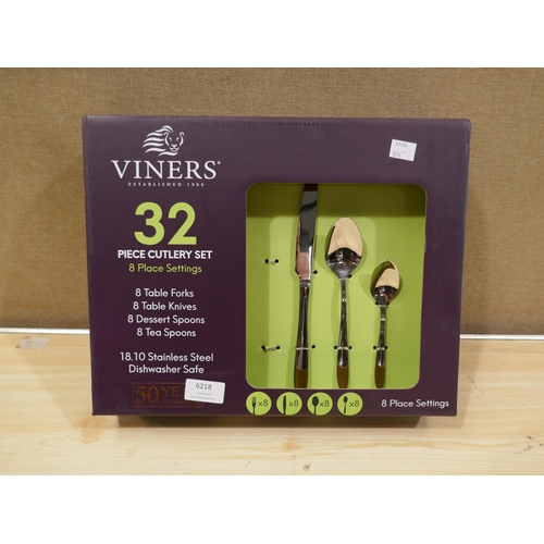 6218 - Henley Viners Cutlery Set - Incomplete *This Item Is Subject To Vat (327A-29)