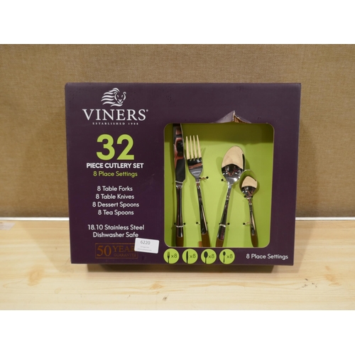 6220 - Henley Viners Cutlery Set - Incomplete *This Item Is Subject To Vat (327A-31)