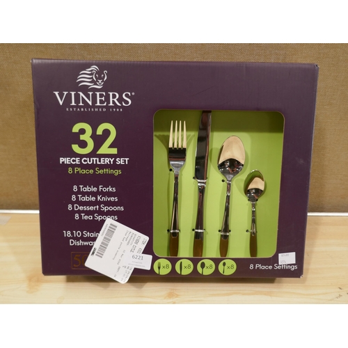 6221 - Henley Viners Cutlery Set - Incomplete *This Item Is Subject To Vat (327A-257)