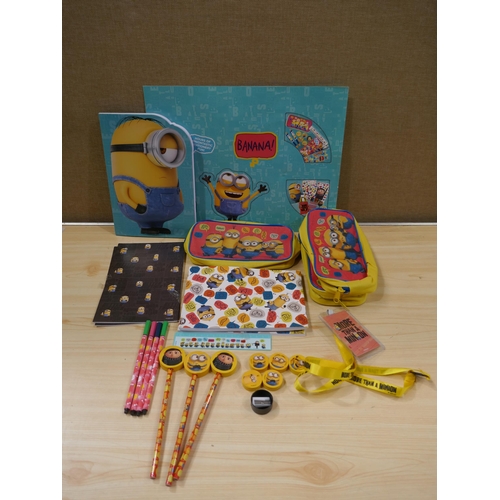 6228 - 2 x Minions Bumper Stationery sets - Incomplete *This Item Is Subject To Vat (327A-250,251)