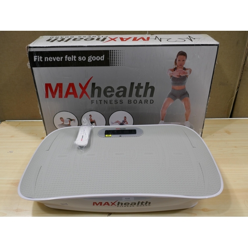 6249 - Maxhealth Fitness Max Board With Remote - model Rs-Cst, Original RRP £415.99 + Vat *This Item Is Sub... 