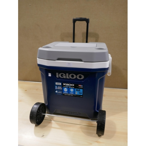 6256 - Igloo 62Qt Wheeled Cooler - Damaged Wheels (328-72) * This lot is subject to vat