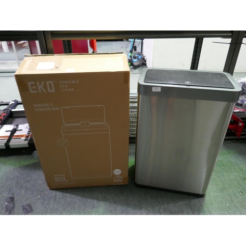 6264 - 80L Eko Mirage Sensor Recycling Bin (323-186/916) *This lot is subject to VAT