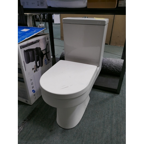 6265 - Tavistock Harbour Toilet Set - Damaged, Original RRP £99.99 + Vat *This Item Is Subject To Vat (327A... 