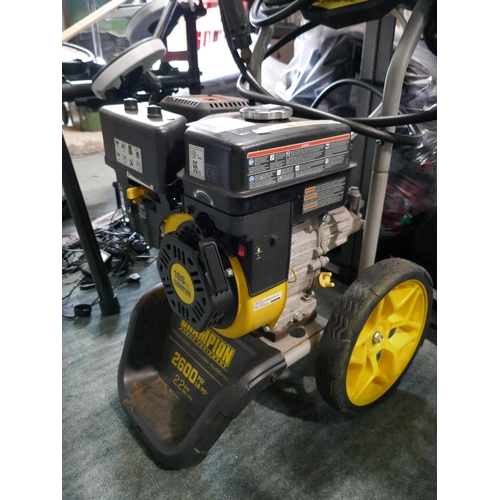 6272 - Champion Petrol Power Washer 2600 Psi, Original RRP £299.99 + Vat *This Item Is Subject To Vat (327A... 