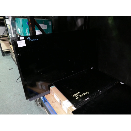 6287 - Large quantity of broken tvs including: LG, Tcl, Toshiba Hisense - All Damaged *This Item Is Subject... 