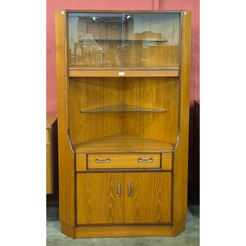 3 - A G-Plan Fresco teak corner cabinet