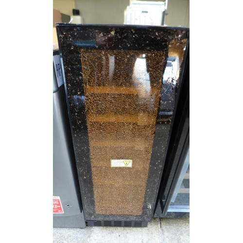 4093 - 2x Mixed 30cm Wine Coolers inc viceroy/CDA ( one door damaged) (552-112, 228) *This lot is subject t... 