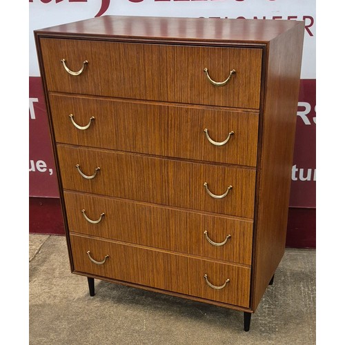 33 - A Meredew afromosia chest of drawers