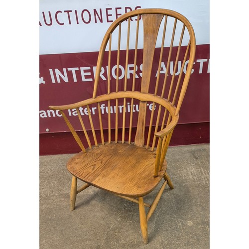 42 - An Ercol elm and beech Chairmakers chair