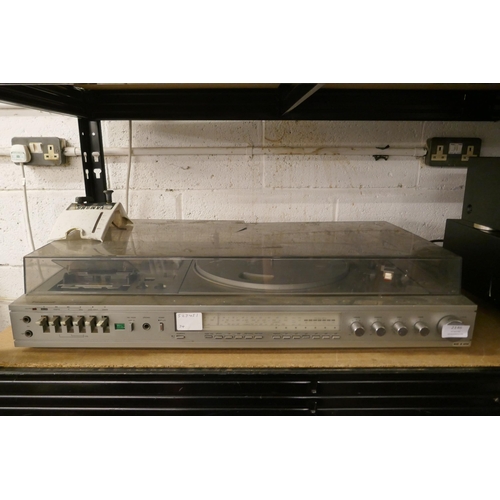 2131 - A Panasonic SG4000 tape programme sensor stereo music centre with tape deck and belt driven automati... 