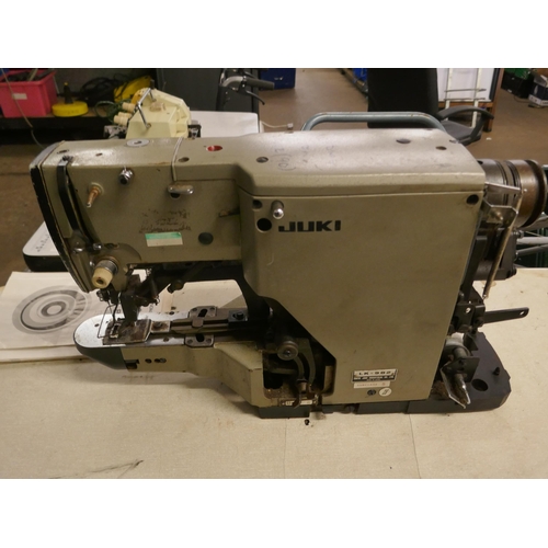 2154 - A Juki LK-982 sub-class 5 industrial Bartek sewing machine