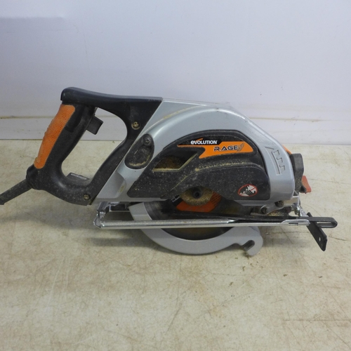 2006 - An Evolution Rage, 240V power saw in case