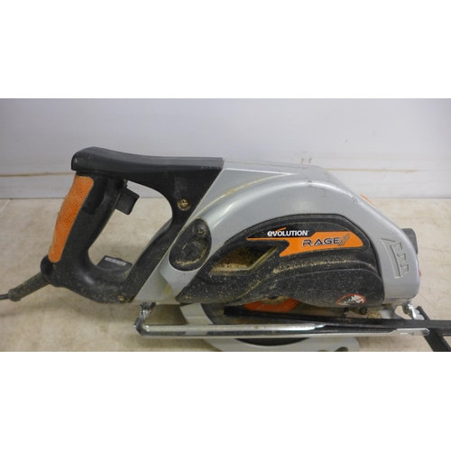 2006 - An Evolution Rage, 240V power saw in case