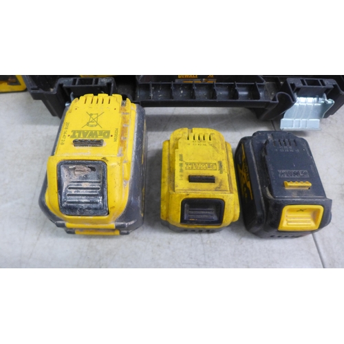 2009 - A quantity of DeWalt equipment including: a Dewalt DCD778 18v drill in case with battery and charger... 