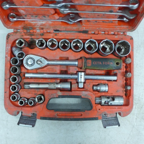 2014 - A Ceta Form socket set in case