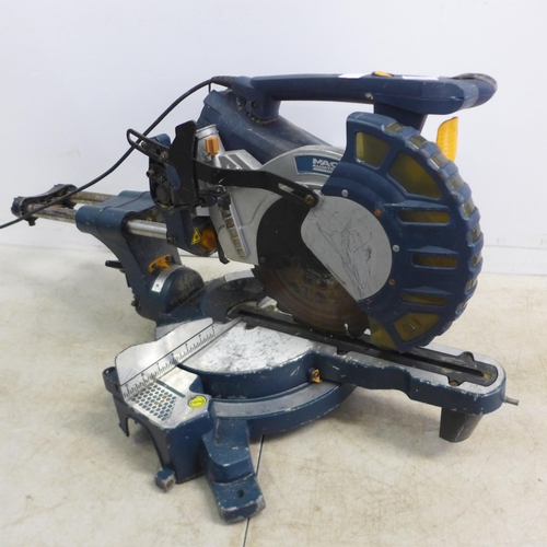 2022 - A Mac Allister MMS255SL 255mm sliding miter saw - 1800W, 230v