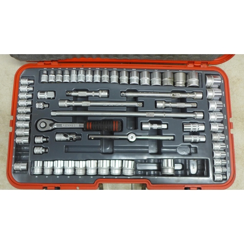 2044 - A Kennedy cased socket set (Incomplete)