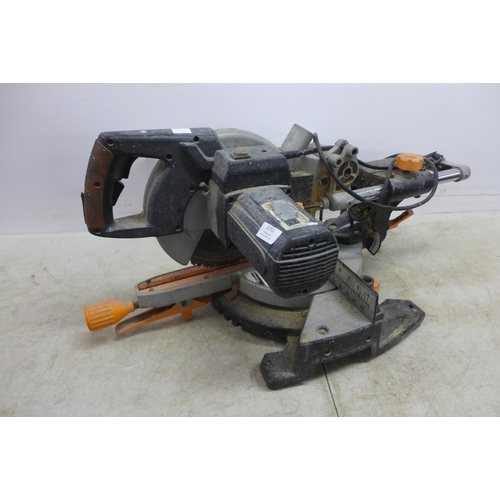 2055 - An Evolution Rage 3 sliding compound mitre saw