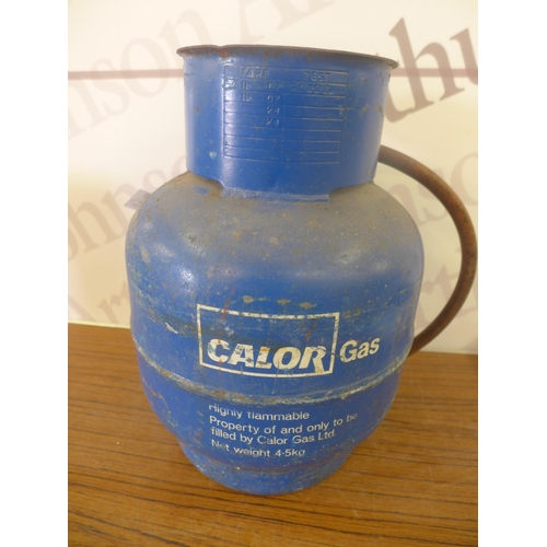 2328 - A Lytham camping stove and 12kg Calor Gas bottle