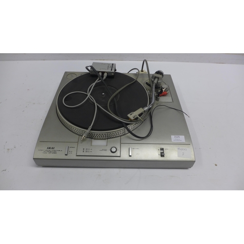 2125 - An Akai AP-D30 direct auto drive turntable