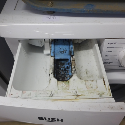 2143 - A Bush WMN5714W under counter washing machine