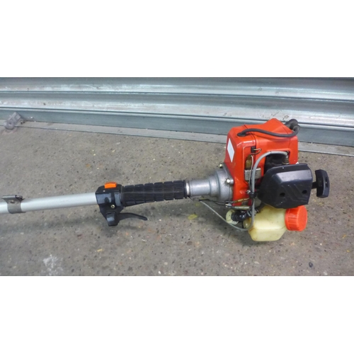 2146B - A JCB CS38 petrol chainsaw, no chain and a Mountfield Multi trim model 24 petrol strimmer   * Police... 