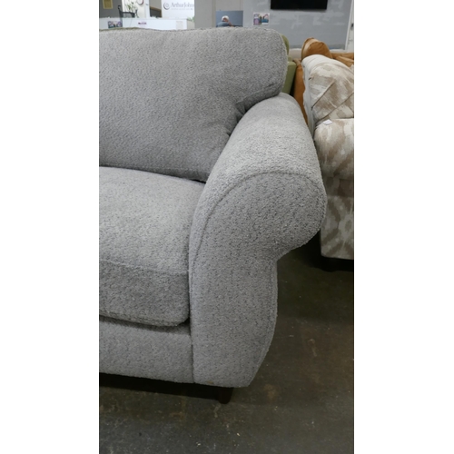 1462 - A grey flecked 2.5 seater sofa and armchair - brand new RRP £1248