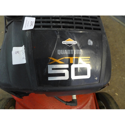 2241 - A Harry lawn mower with a Briggs and Stratton XTE50 engine
