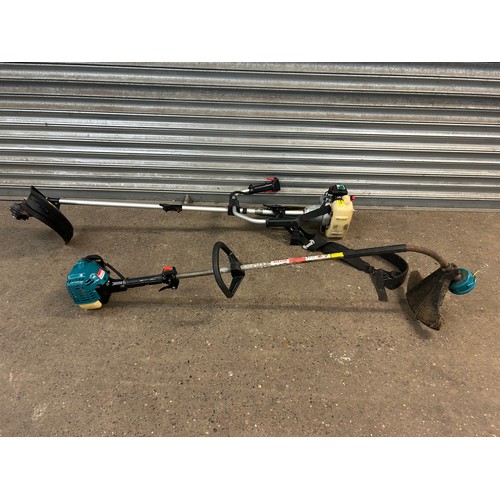 2146 - Two petrol strimmers - a Makita RST210 and a Spear and Jackson SBC33N1  * Police repossession