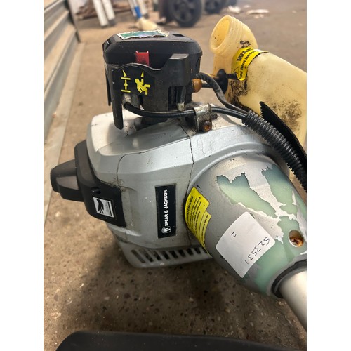 2146 - Two petrol strimmers - a Makita RST210 and a Spear and Jackson SBC33N1  * Police repossession