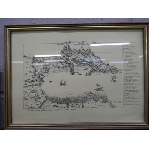 1105 - A collection of framed prints and engravings **PLEASE NOTE THIS LOT IS NOT ELIGIBLE FOR IN-HOUSE POS... 