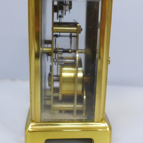 609 - A Bayard 8-day carriage clock, French movement