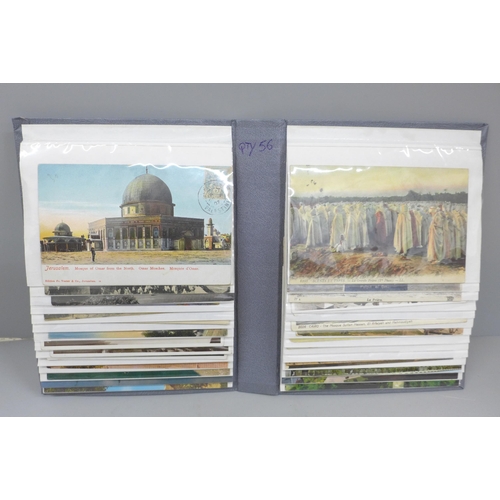 621 - Postcards - an album of 56 Islamic postcards