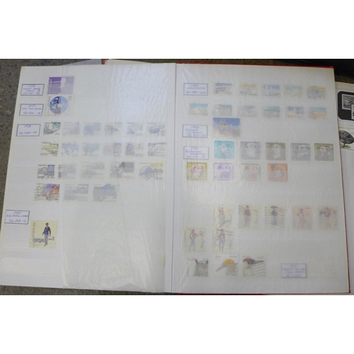 716 - Eleven albums of worldwide stamps