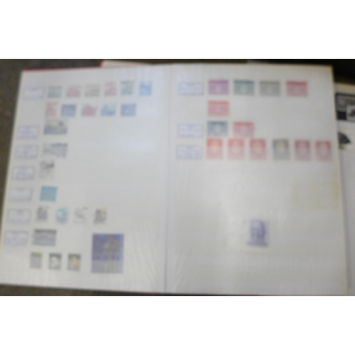 716 - Eleven albums of worldwide stamps