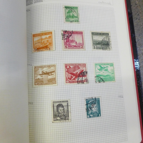 716 - Eleven albums of worldwide stamps