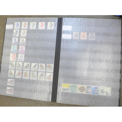 716 - Eleven albums of worldwide stamps