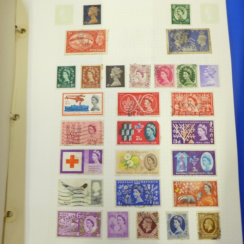 716 - Eleven albums of worldwide stamps