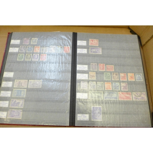 716 - Eleven albums of worldwide stamps