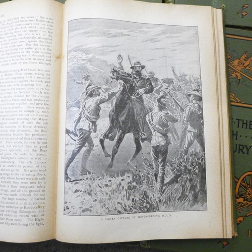 721 - A set of six volumes; Battles of the Nineteenth Century